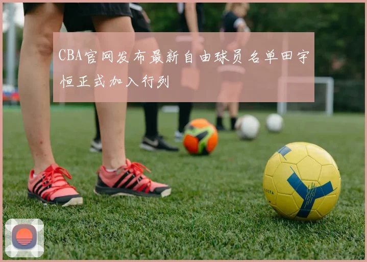 CBA官网发布最新自由球员名单田宇恒正式加入行列